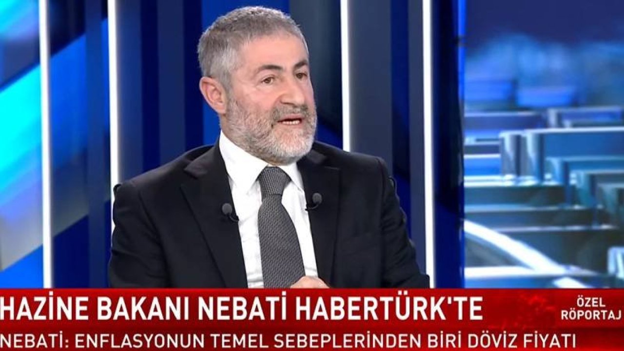 Bakan Nebati T Rkiye Deki Enflasyonun Temel Sebeplerinden Bir Tanesi