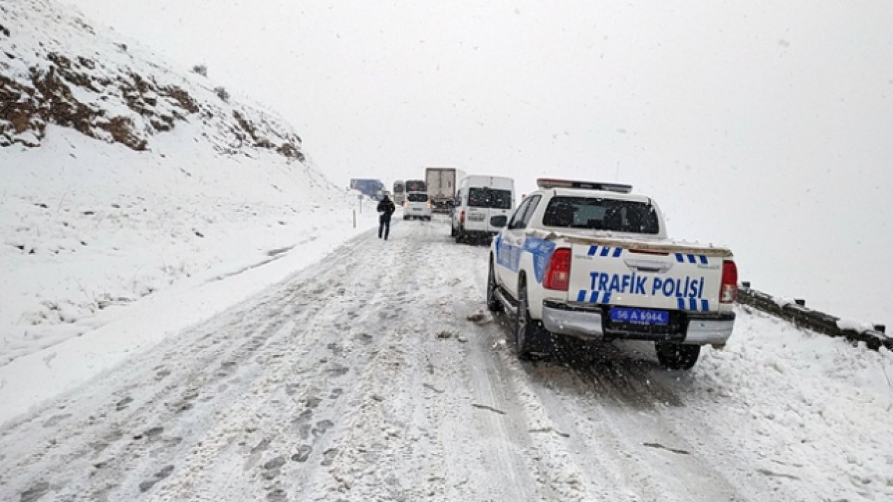 Siirt Batman Yolu Kapand