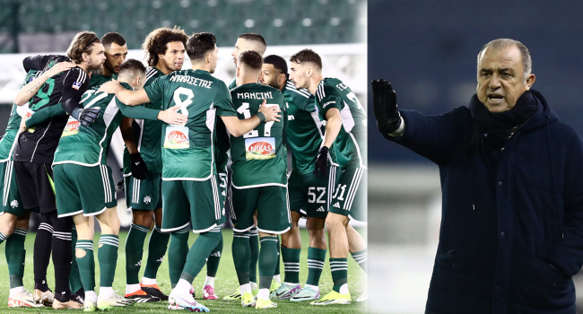 Fatih Terim li Panathinaikos Yari Finale Yükseldi