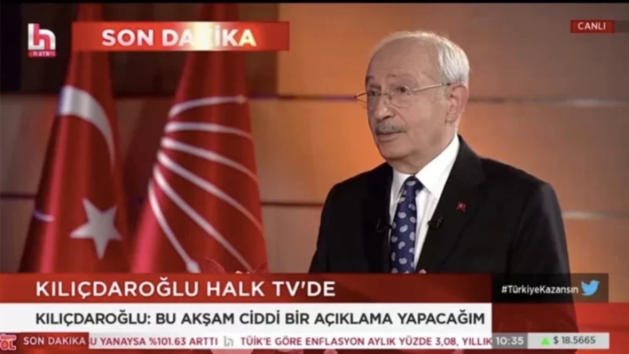 Kemal Kılıçdaroğlu: Bu akşam televizyonlara ciddi bir açıklama yapacağım