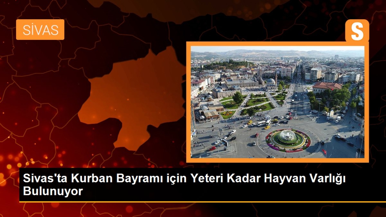 Sivas'ta Kurban Bayramı için Yeteri Kadar Hayvan Varlığı Bulunuyor