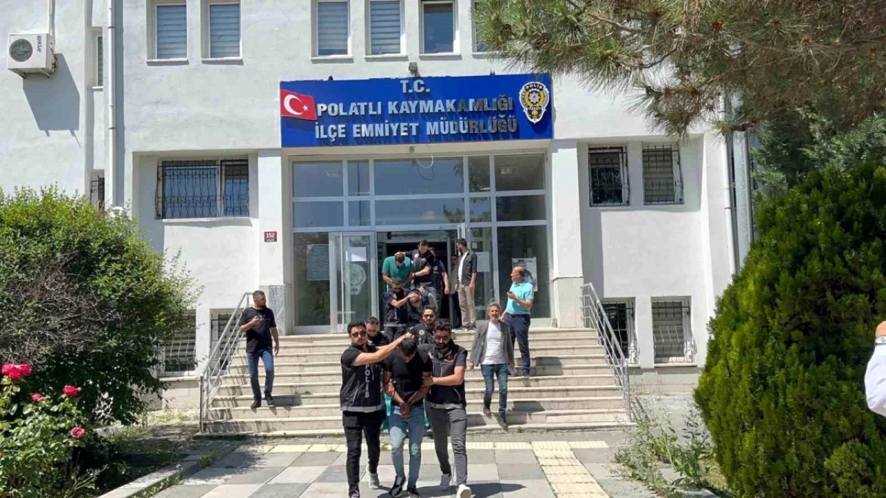 Ankara N N Polatl Il Esinde Narkotik Operasyonu Ki I G Zalt Na Al Nd