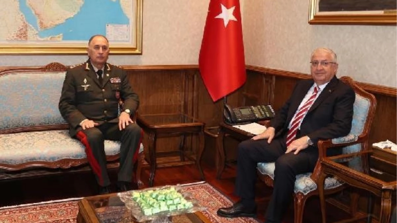 milli savunma bakanı yaşar güler azerbaycan genelkurmay başkanı ve