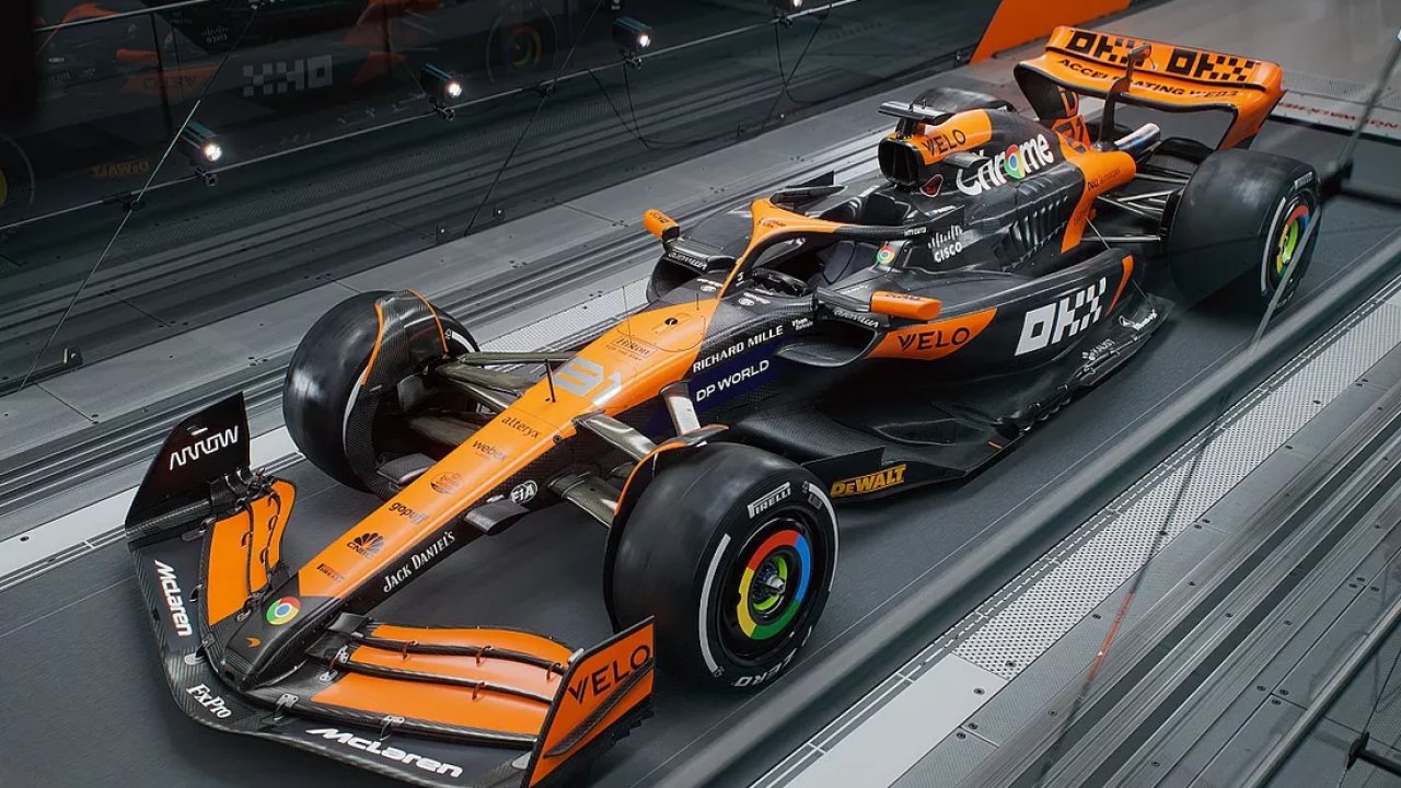 McLaren, 2024 F1 aracının renk düzenini tanıttı