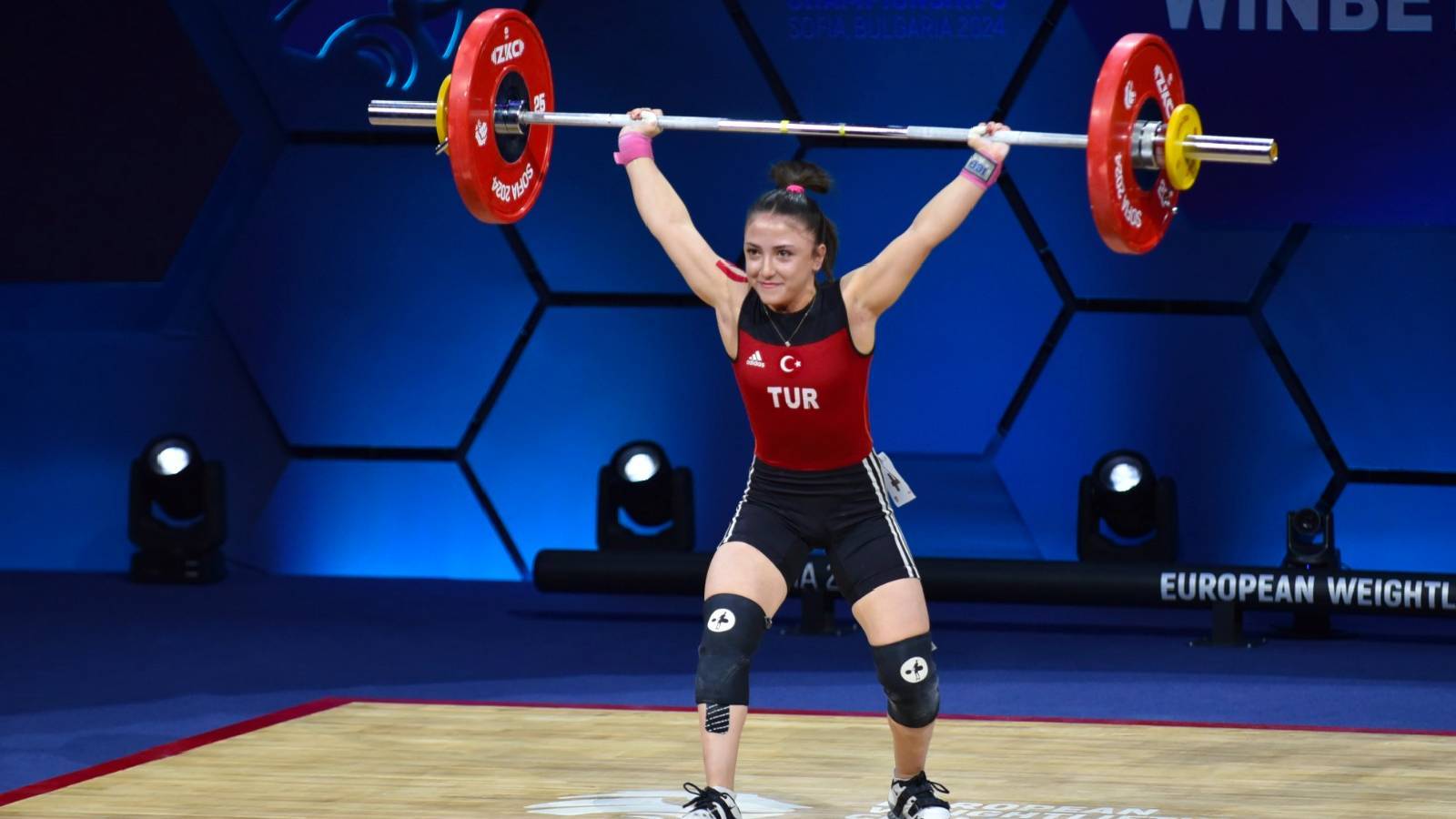 Клара Андерсон 2021 European Weightlifting