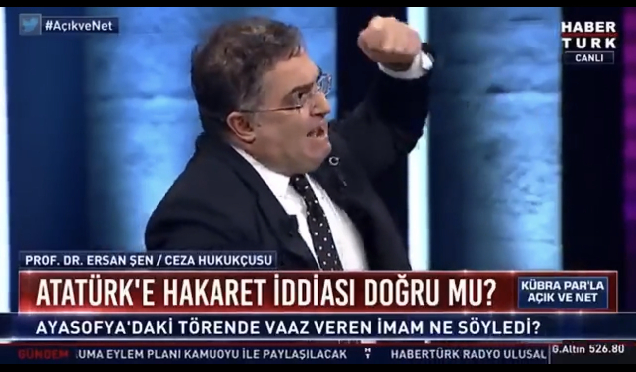 Ersan Sen Ataturk E Hakarete Sert Tepki Gosterdi Nagehan Alci Ile Tartisti Kocasi Rok Bunlar Bizim Kopegimiz Dedi