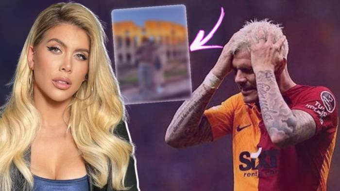 Wanda Nara'dan Icardi'ye Şok Gönderme! Roma'da Aşkı Yaşadı, Pozları Olay Yaratacak!