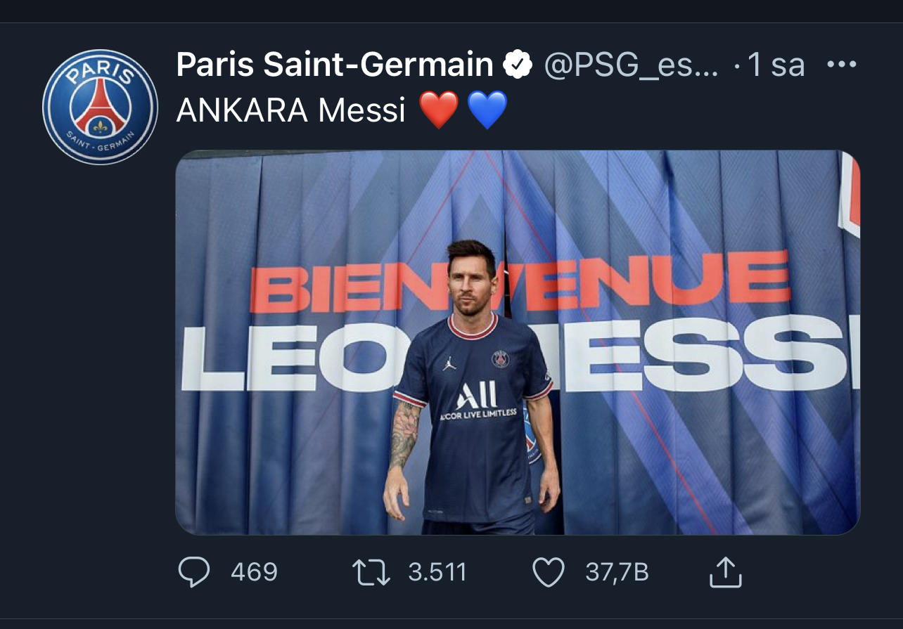 Ankara Messi Ne Demek